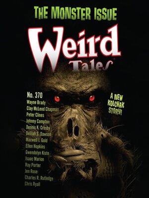 cover image of Weird Tales Magazine No. 370